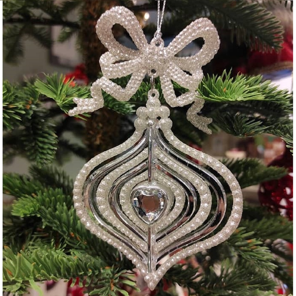 Decorazione Bianca con Fiocco - immagine 3