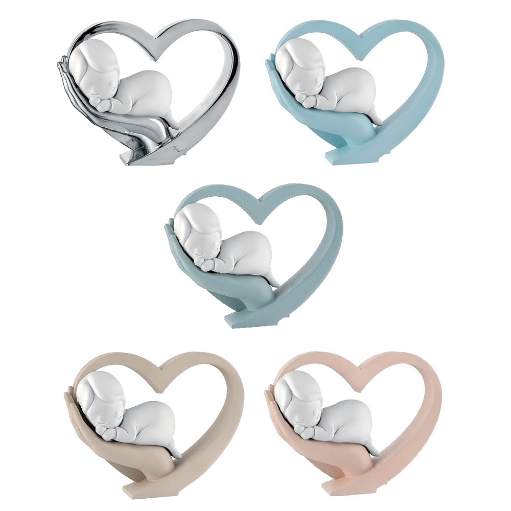 Cuore con Mano e Bebè - Bongelli Preziosi