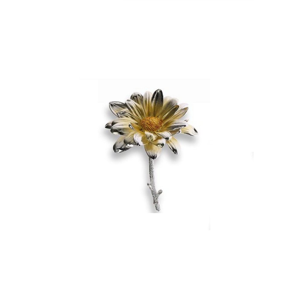 Margherita Naturale Rivestita in Argento - immagine 2