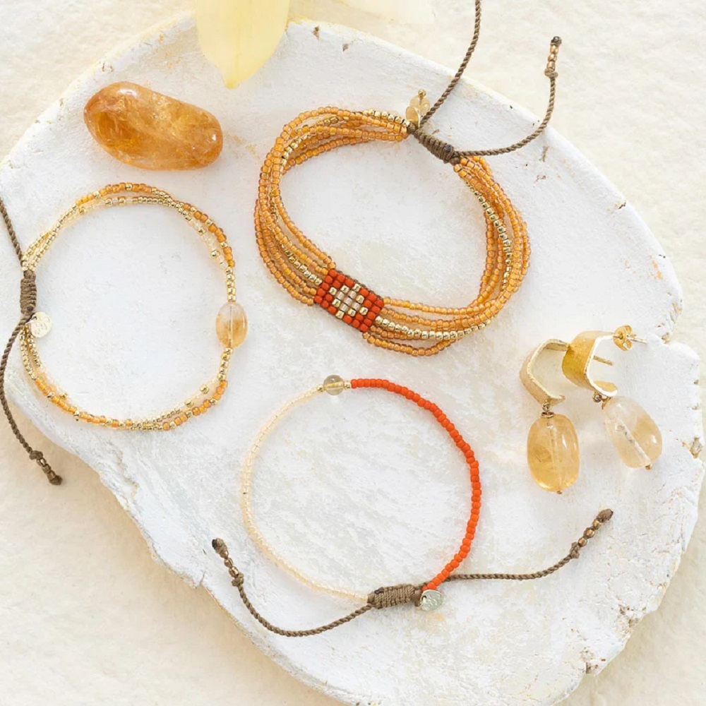 Bracciale Shining Quarzo Citrino - A Beautiful Story - immagine 2