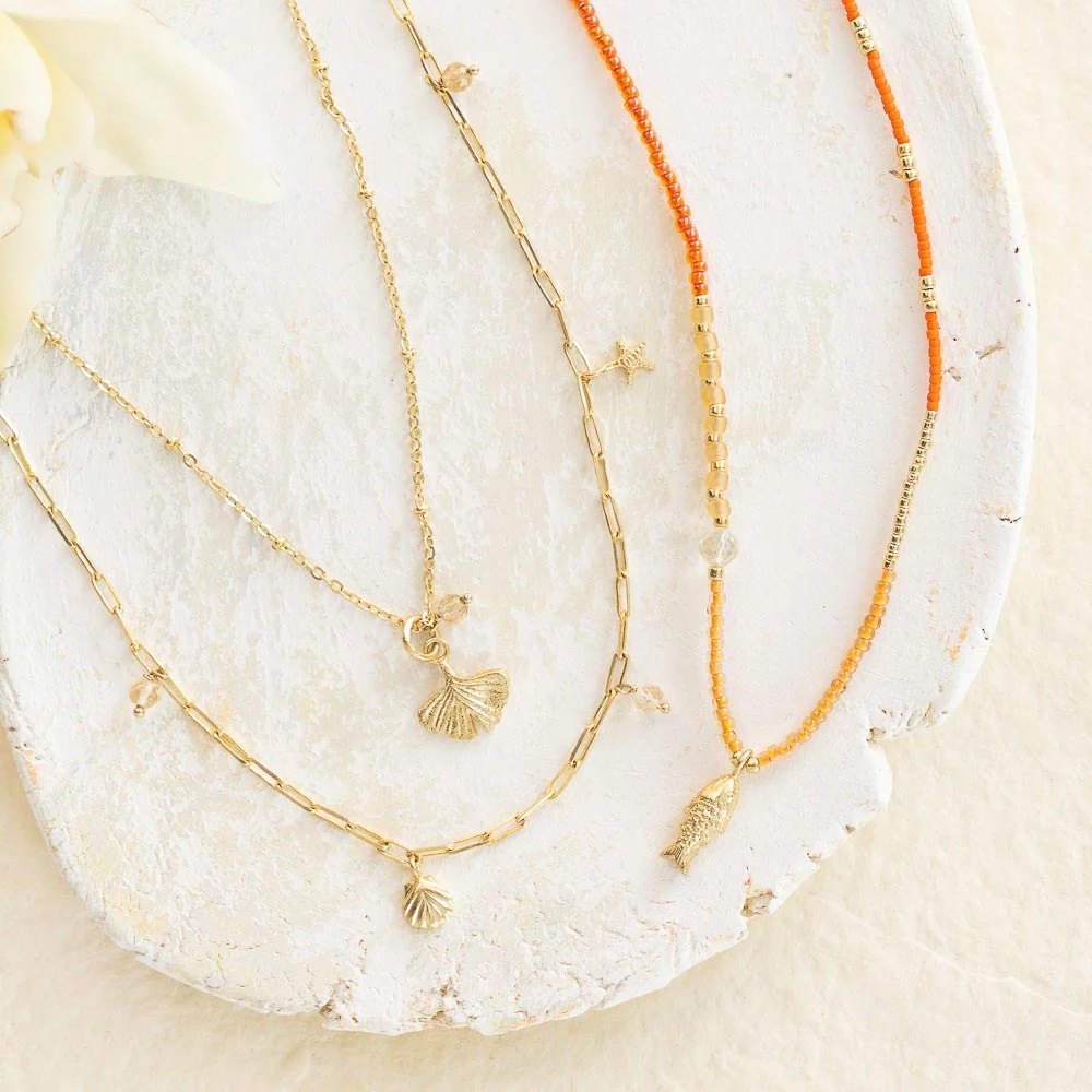 Collana Adventurous Quarzo Citrino - A Beautiful Story - immagine 2