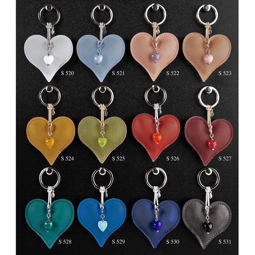Portachiavi Cuore - Murano