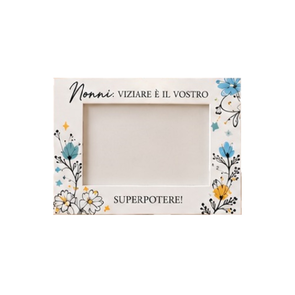 Portafoto "Nonni: Viziare è il Vostro Superpotere!"